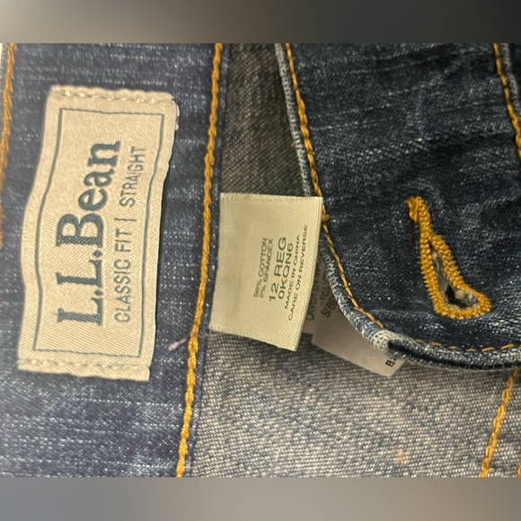 LL Bean size 12R jeans - Picture 3 of 5